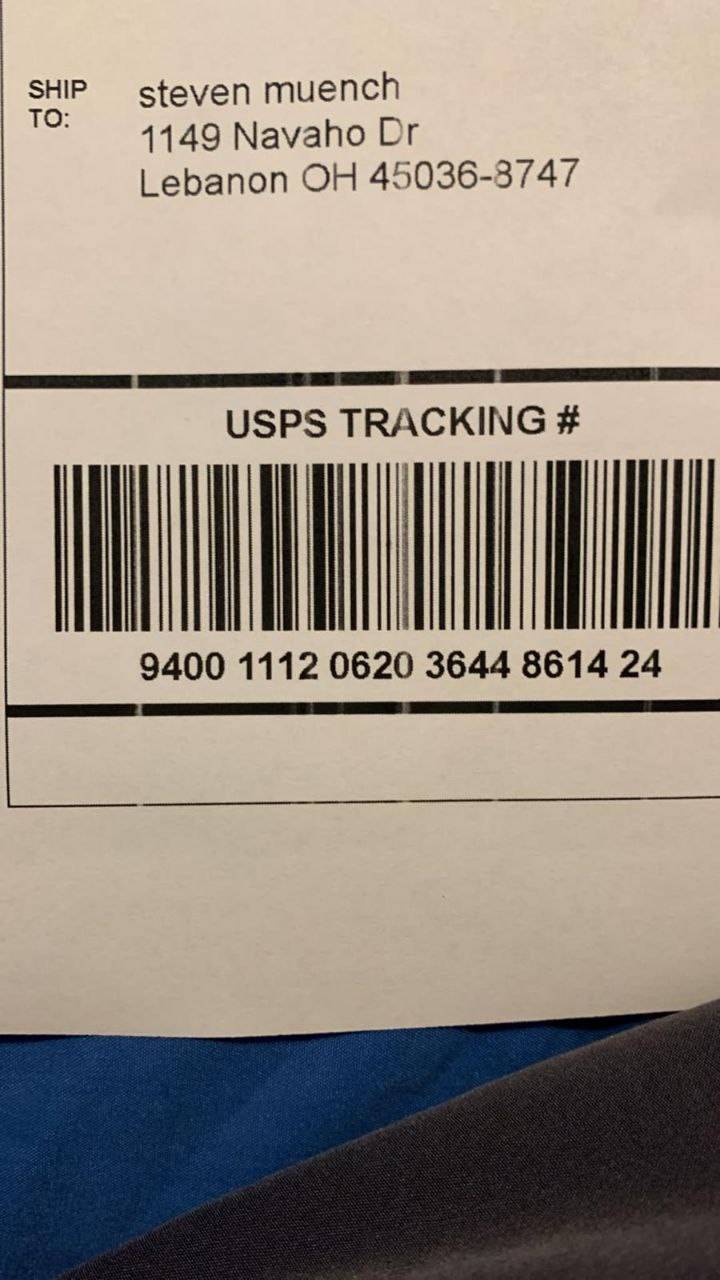 Delivered parcel — order #4821
