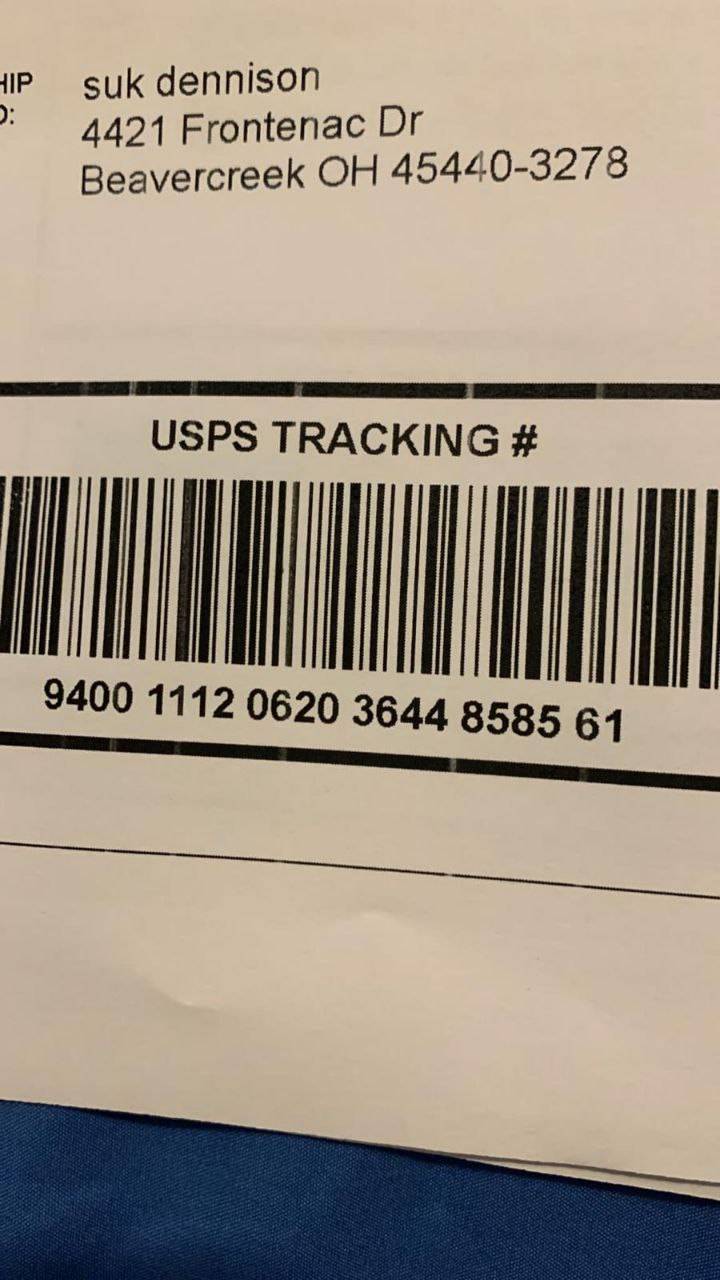 Delivered parcel — order #4753