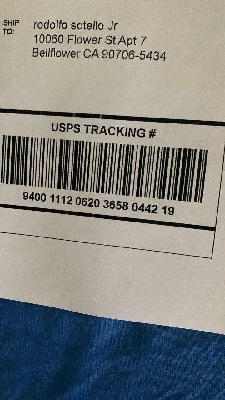 Delivered parcel — order #7419