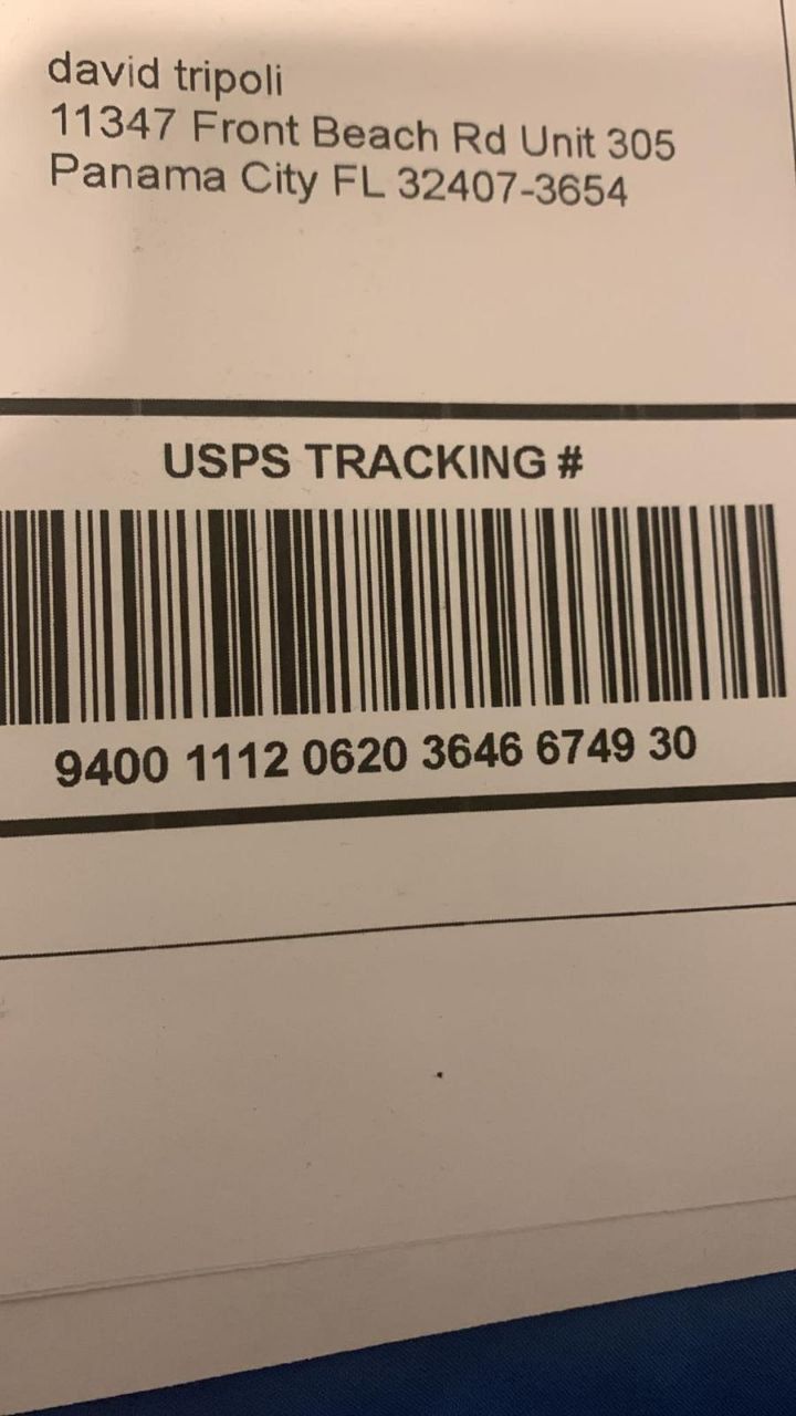 Delivered parcel — order #7715