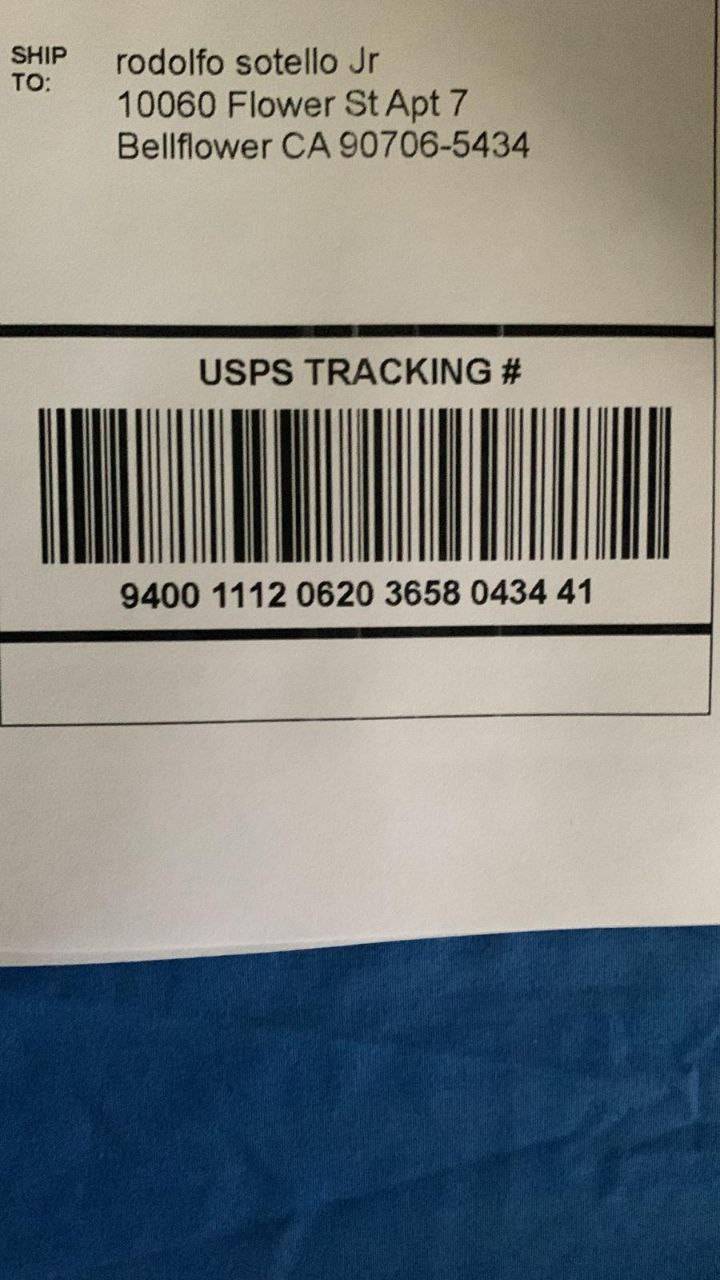 Delivered parcel — order #6109